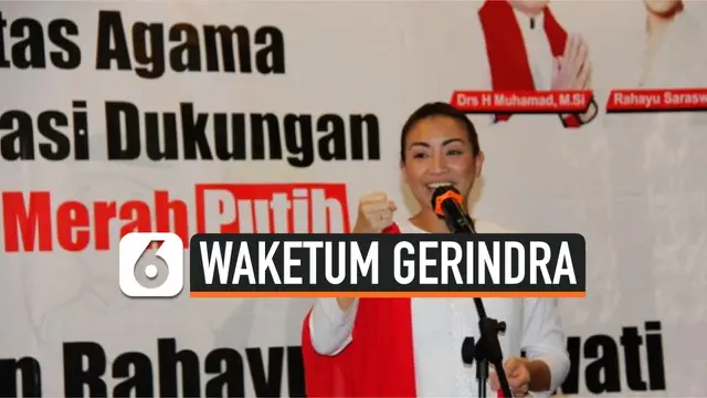 VIDEO: Rahayu Saraswati Ditunjuk Prabowo jadi Waketum Gerindra