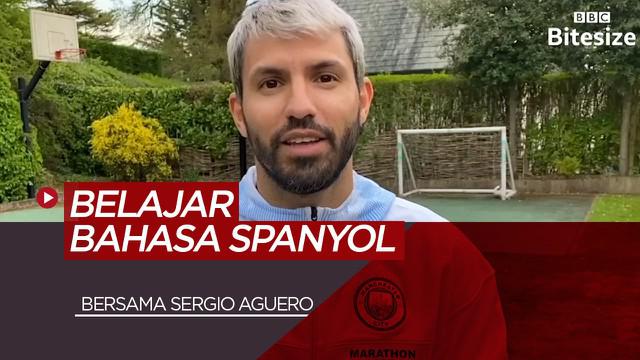 Berita Video Belajar Bahasa Spanyol Dengan Pemain Manchester City, Sergio Aguero
