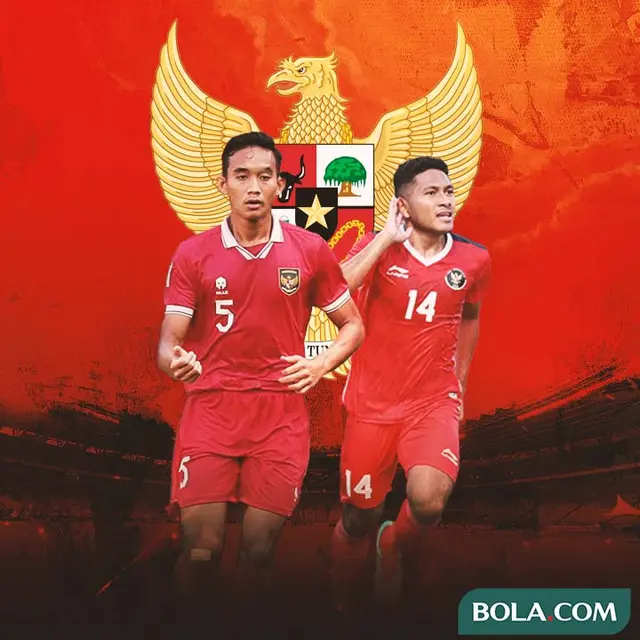 Timnas Indonesia - Rizky Ridho dan Fajar Fathur Rahman
