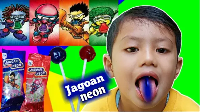 Permen Jagoan Neon Jajanan Jadul Favorit Generasi 90an