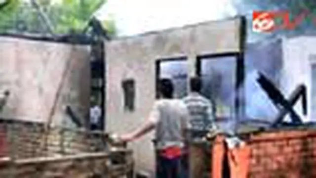 Elpiji Meledak, Rumah Terbakar