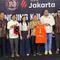 Peresmian Bank Jakarta menjadi sponsor tim Tim Bola Basket Pelita Jaya Jakarta. (Foto: Istimewa).