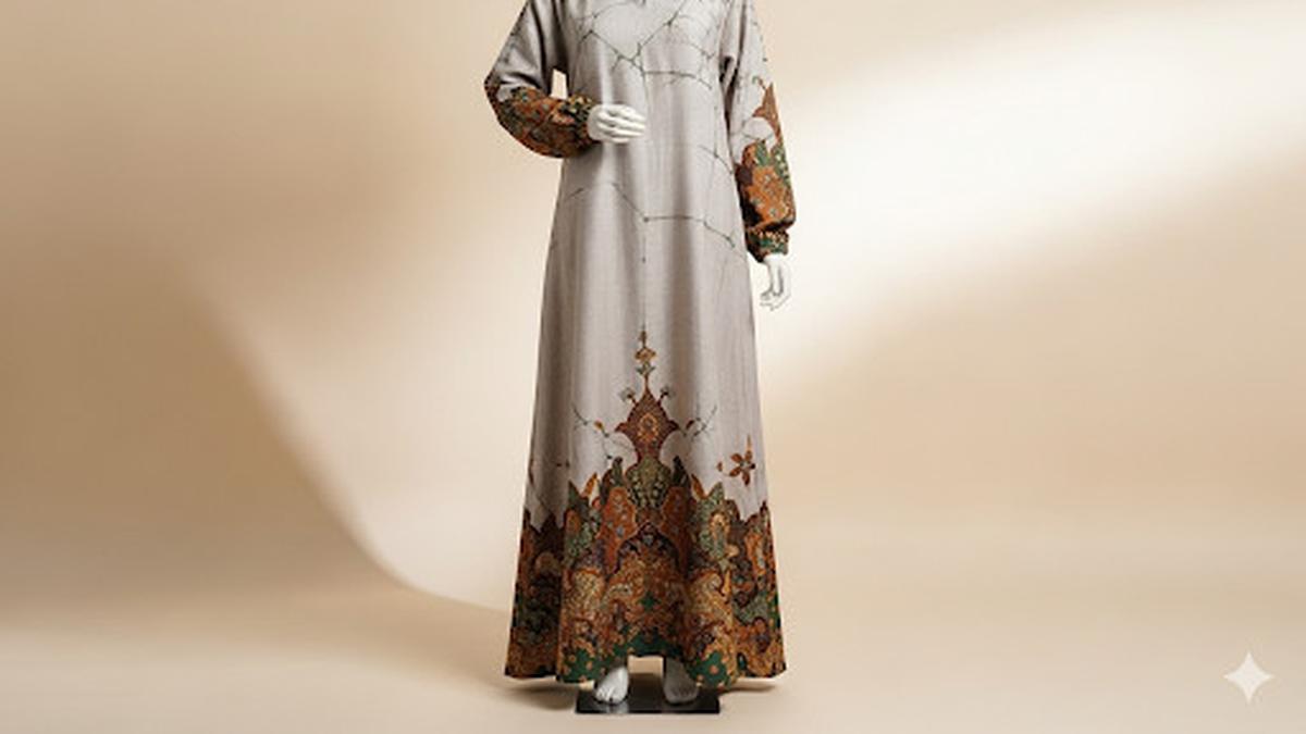 10 Dress Panjang Linen Adem Kombinasi Batik Muslim, Perpaduan Modis yang Nyaman