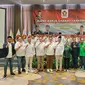 Tujuh bakal calon wali kota Bogor adu gagasan dihadapan ratusan kader dan pengurus Partai Gerindra, Rabu (15/5/2024). (Achmad Sudarno).