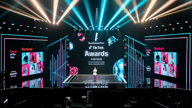 Konferensi Pers TikTok Awards Indonesia 2024 di Studio RCTI (Dok/TikTok)