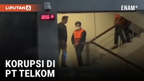 VIDEO: KPK Tahan 2 Tersangka Kasus Dugaan Korupsi di Anak Usaha PT Telkom