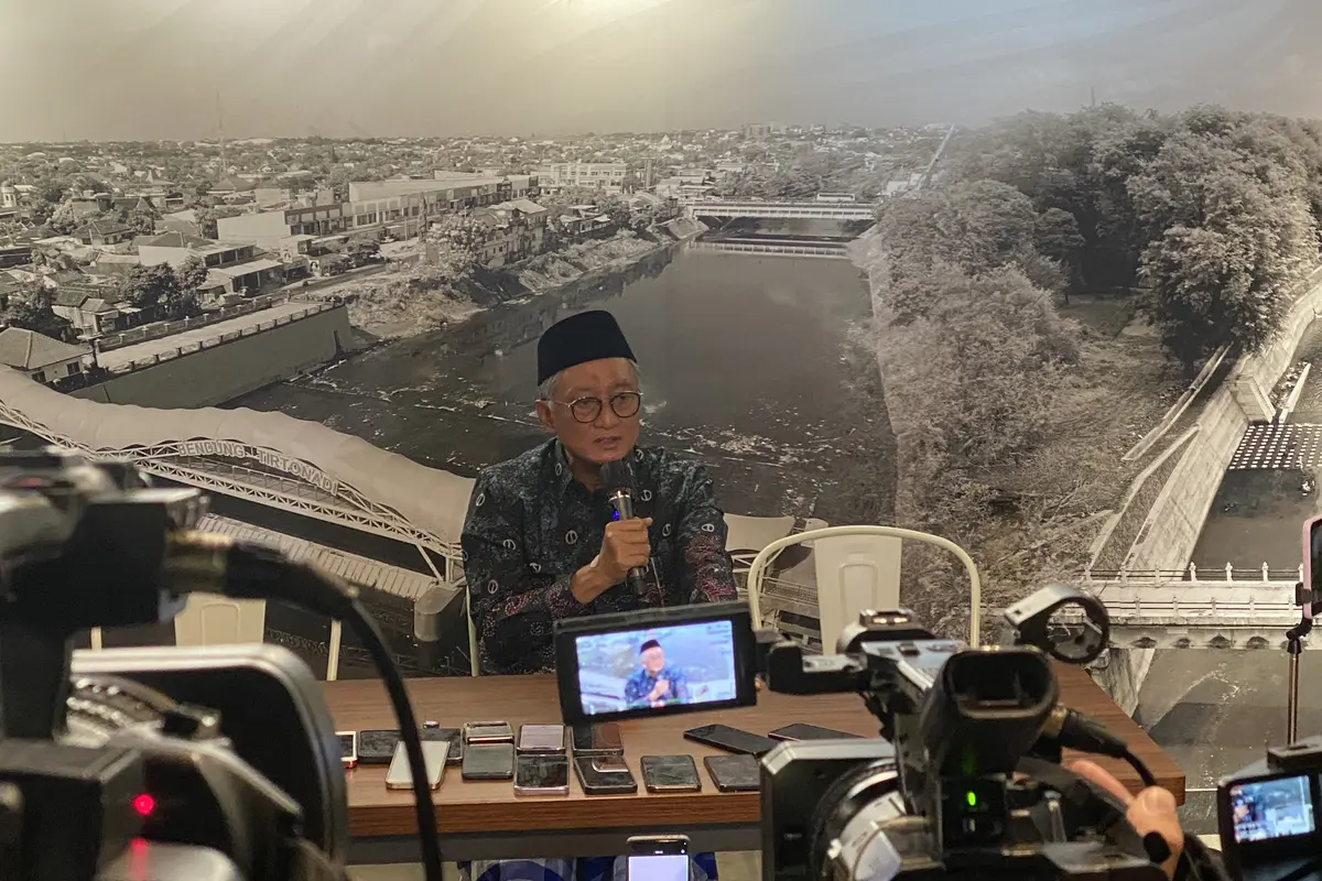 Menteri Pekerjaan Umum (PU), Dody Hanggodo, di Kementerian PU, Jumat (10/4/2026). (Liputan6.com/Tian)