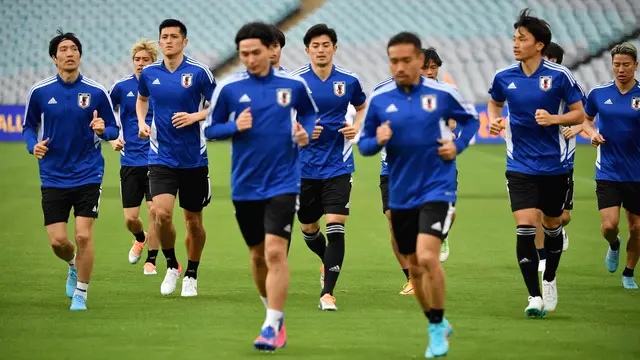 Jepang Bersiap Hadapi Australia di Kualifikasi Piala Dunia 2022