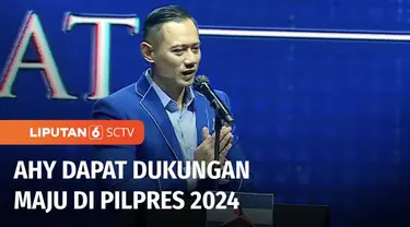 Dari ajang Rapimnas Partai Demokrat, Ketua Umum Partai Demokrat, AHY diminta terjun dalam kontestasi Pilpres 2024. Putra sulung SBY itu pun menyatakan siap dan memohon doa dan dukungan kepada segenap kader partai.