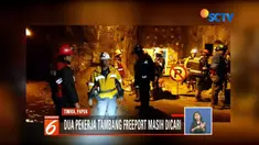 Tim SAR berupaya cari dua penambang Freeport yang tertimbun longsor di mile 74.