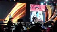Panglima TNI Laksamana Yudo Margono  dalam acara Soedirman Award di Balai Samudera, Jakarta, Senin (13/11/2023).