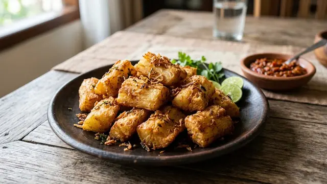 Resep Singkong Goreng Kalasan Gurih Manis yang Renyah