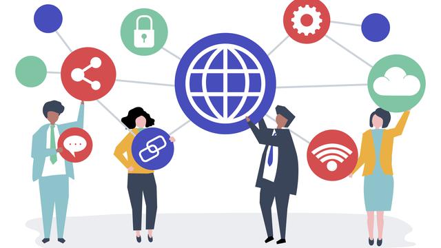 Ilustrasi cara bikin Linktree