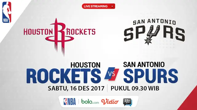 Houston Rockets Vs San Antonio Spurs