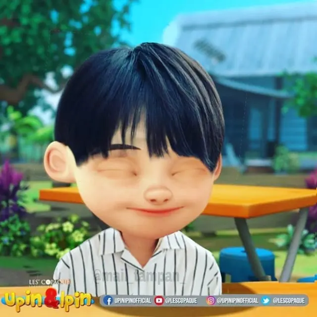 7 Editan Karakter Upin Ipin Jadi Mirip Seleb Korea Ini Makin Gemas