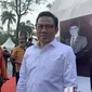 Muhaimin Iskandar alias Cak Imin saat peluncuran buku di Senayan, Jakarta, Rabu (7/9/2022). (Dok. Liputan6.com/Delvira Hutabarat)