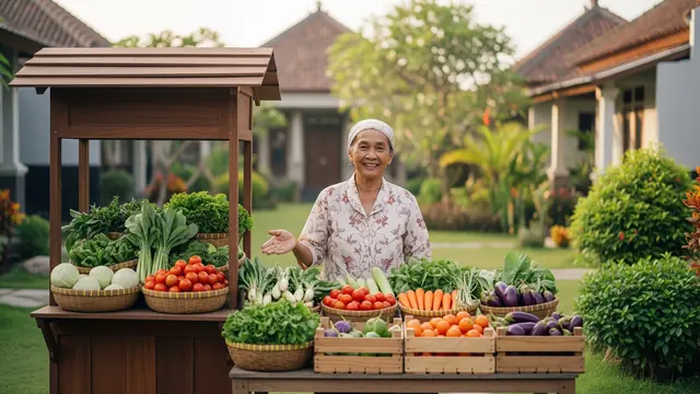 Ide Warung Sayur untuk Pensiunan Usia 60+
