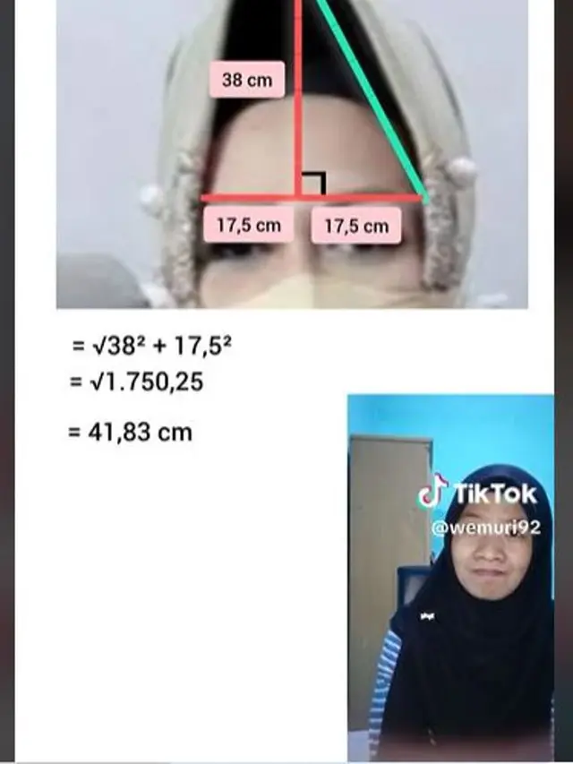 Tiktoker Ungkap Cara Menghitung Ketinggian Jilbab Kadinkes Lampung Reihana