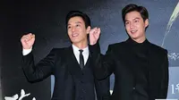 Rupanya aktor ternama Lee Min Ho mengidolakan lawan mainnya di Gangnam Blues, Kim Rae Won.