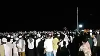 Warga di Aceh berkumpul menggelar zikir akbar untuk menolak bala (Ist)