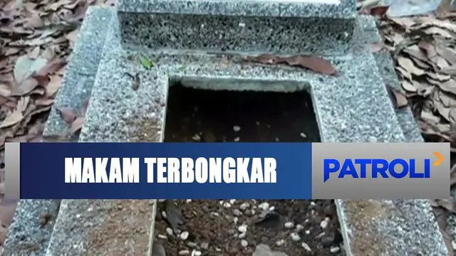 Warga Tasikmalaya, Jawa Barat, digegerkan dengan 25 makam yang terbongkar.