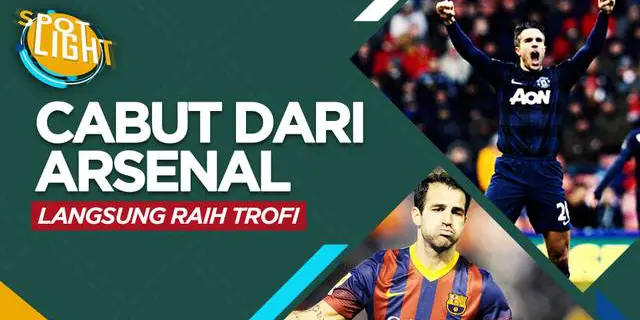 VIDEO: Cabut dari Arsenal, 4 Pemain ini Langsung Angkat Trofi Bersama Klub Barunya