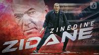 ilusttrasi Zinedine Zidane (Liputan6.com/Abdillah)