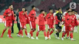 Berlaga di hadapan pendukung sendiri, Garuda Muda unggul lewat adu penalti dengan skor 7-6. (Liputan6.com/Helmi Fithriansyah)