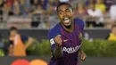 2. Malcom (Barcelona) - Transfer pemain asal Brasil ini ke Barcelona cukup menghebohkan. Karena sebelumnya AS Roma sudah lebih dulu mengumumkan bahwa telah mencapai kesepakatan dengan Malcom. (AP/Mark J. Terrill)