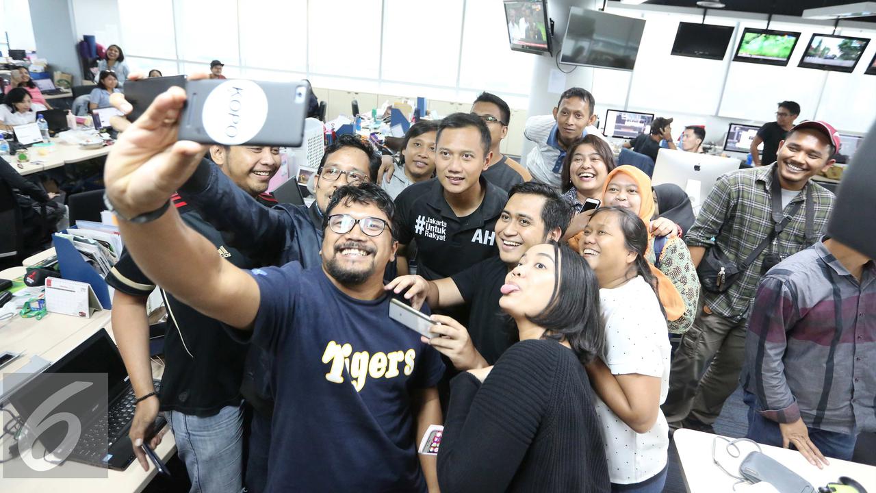 Agus Harimurti Yudhoyono Kunjungi Liputan6 AY 15