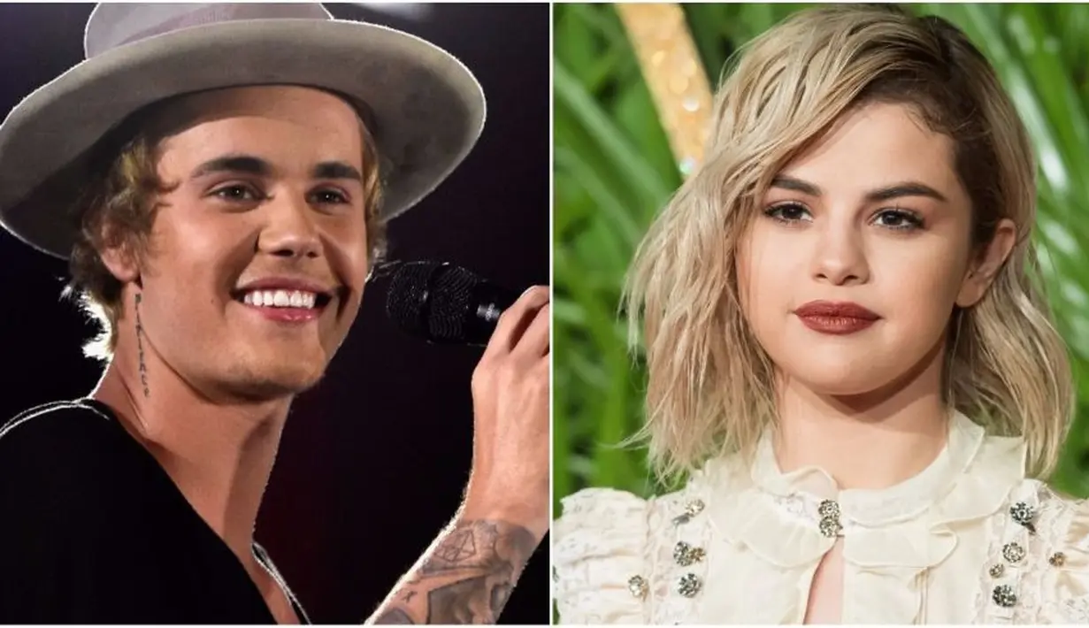 Justin Bieber dan Selena Gomez alami hubungan putus-nyambung selama tiga tahun dan memutuskan untuk benar-benar berpisah pada tahun 2014. (ELLE UK)