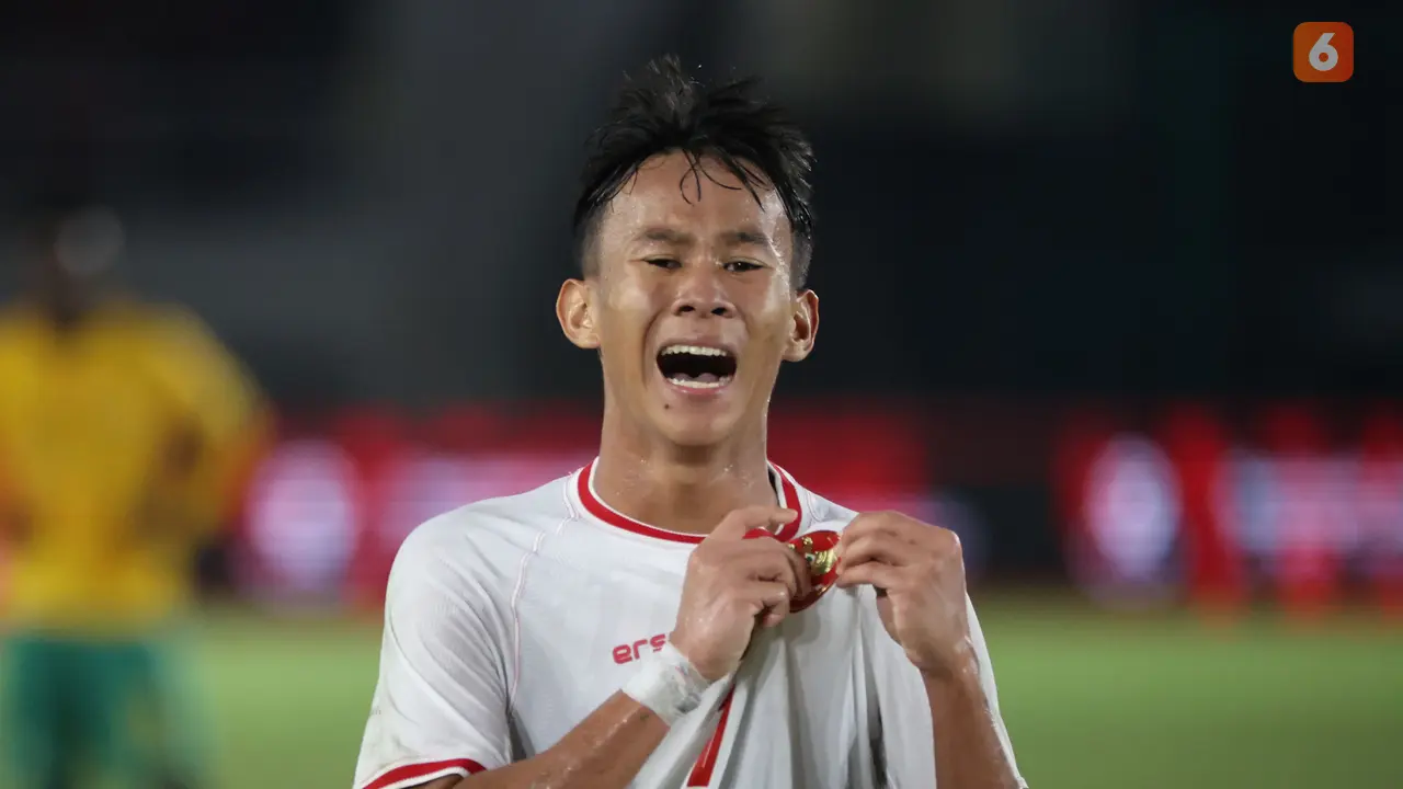 Pemain Timnas Indonesia U-16 Zahaby Gholy