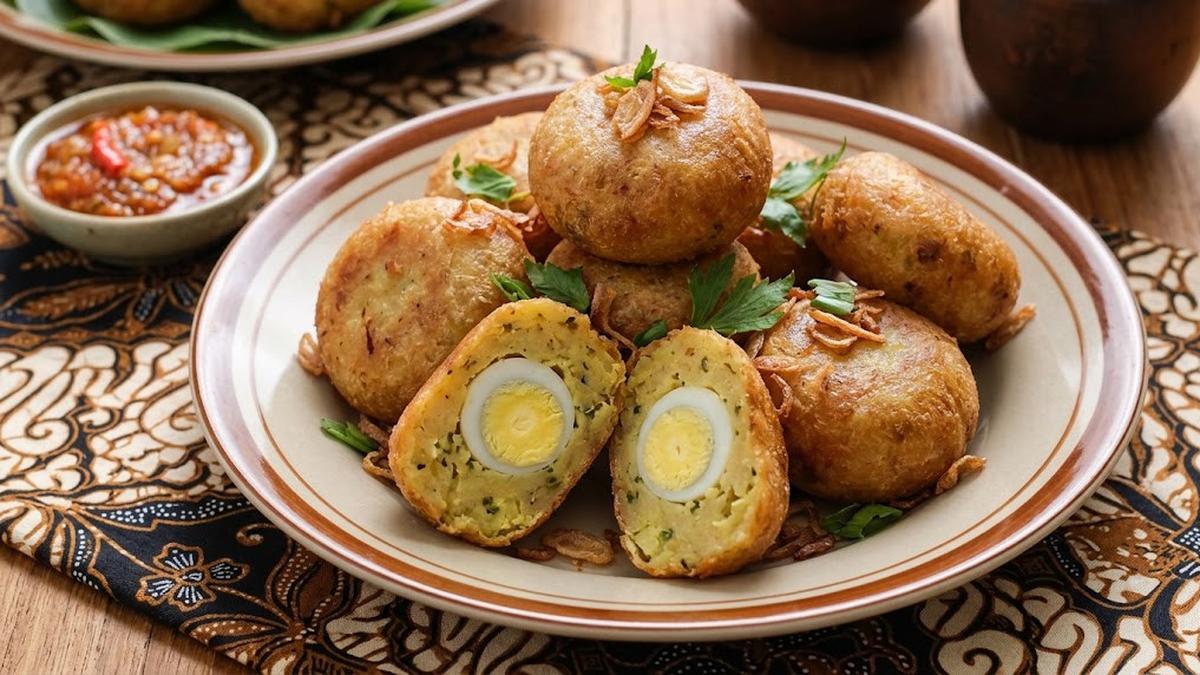 Resep Perkedel Kentang Isi Telur Puyuh yang Gurih dan Mengenyangkan