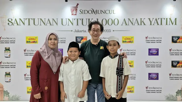 Ramadan Berbagi Kasih, Sido Muncul Salurkan Rp 200 Juta untuk 1.000 Anak Yatim di Jakarta