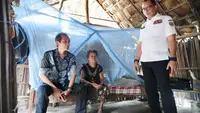 BNPP Tinjau Rumah Tak Layak Huni di Perbatasan, Kondisinya Memprihatinkan