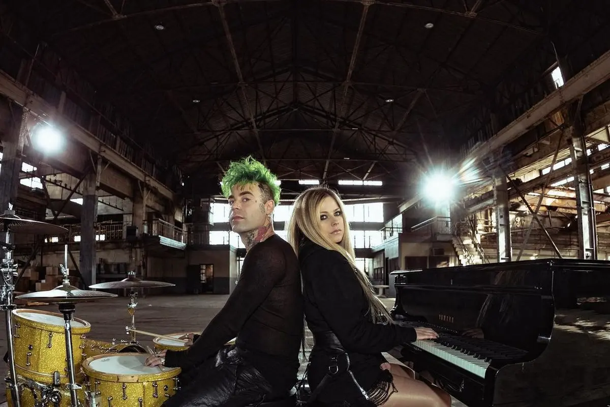 Avril Lavigne dan Mod Sun. (Instagram/ avrillavigne)