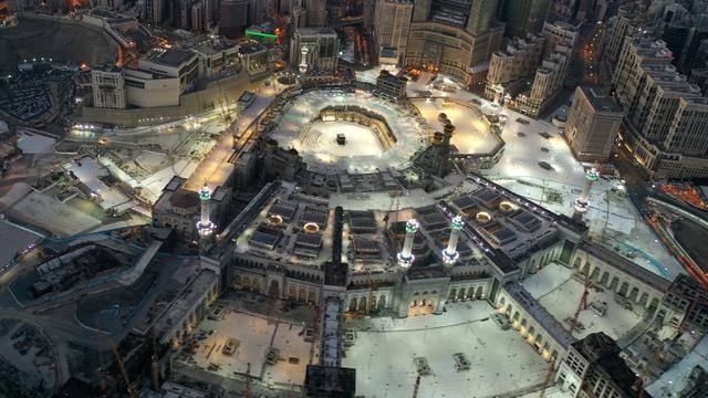 FOTO: Melihat Kemegahan Masjidil Haram dari Udara