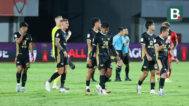 Foto: Lawan 10 Pemain, Dewa United hanya Mampu Bermain Imbang Kontra Phnom Penh Crown di AFC Challenge League