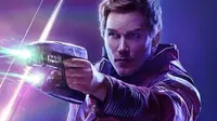 Chris Pratt sebagai Star-Lord dalam Avengers: Infinity War. (Marvel Studios)