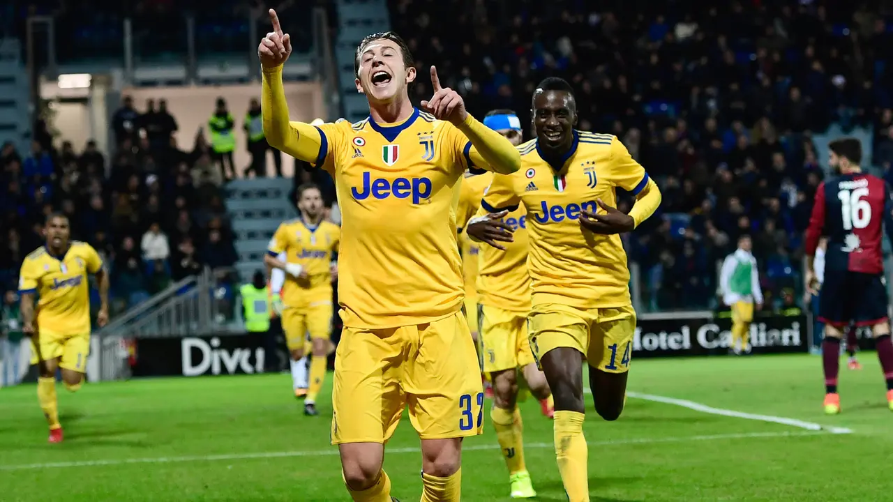 FOTO: Bungkam Cagliari, Juventus Tempel Ketat Napoli