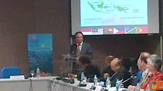 Citizen6, Brazil: Selain itu juga menyampaikan hal - hal terkait sektor kelautan mengenai prinsip Blue Economy ini merupakan implementasi menuju tercapainya prinsip-prinsip Blue Ekonomi. (Pengirim: Efrimal Bahri)
