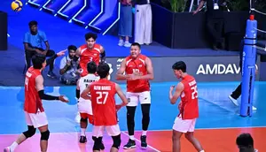 Bekuk Oman, Timnas Voli Indonesia Melenggang ke Semifinal AVC Cup 2026