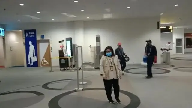 Disinfeksi di Bandara Kualanamu