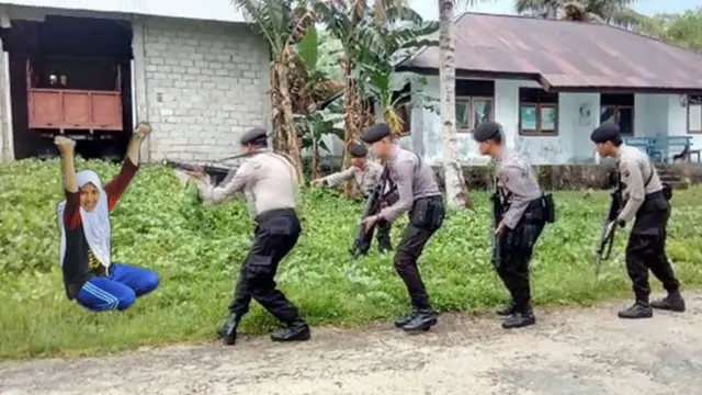 Editan foto kocak