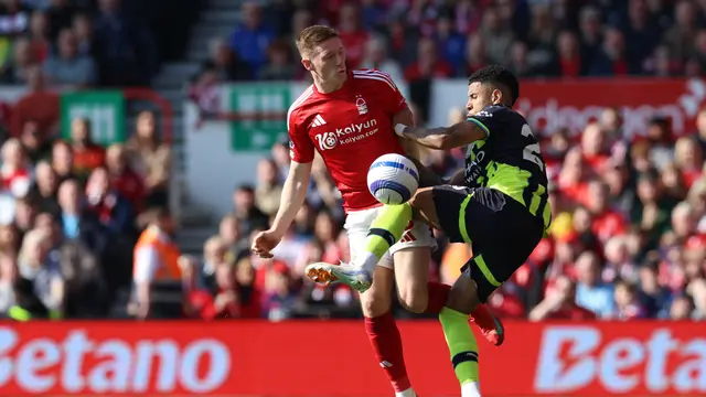 Savinho dan Elliot Anderson - Nottingham Forest Vs Manchester City
