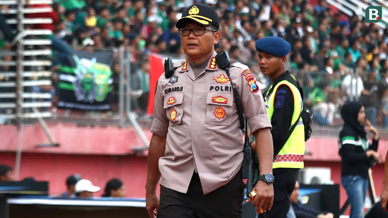 Kapolresta Sidoarjo, Sumardji, Persebaya