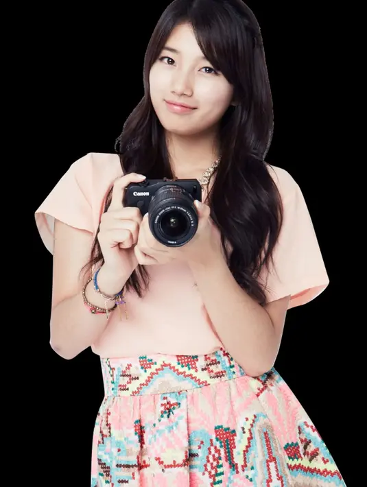 Bukan sembarang artis, Suzy juga sangat bertalenta.