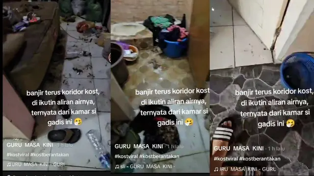 Viral di medsos, penghuni kost diduga alami hoarding disorder