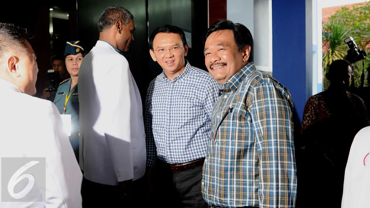20160924 Kompak Berkemeja Kotak-Kotak, Ahok-Djarot Jalani Tes Kesehatan