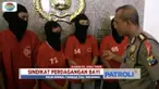 Total dari kasus perdagangan bayi melalui sebuah akun instagram, jumlah tersangka yang diringkus polisi ada delapan orang.